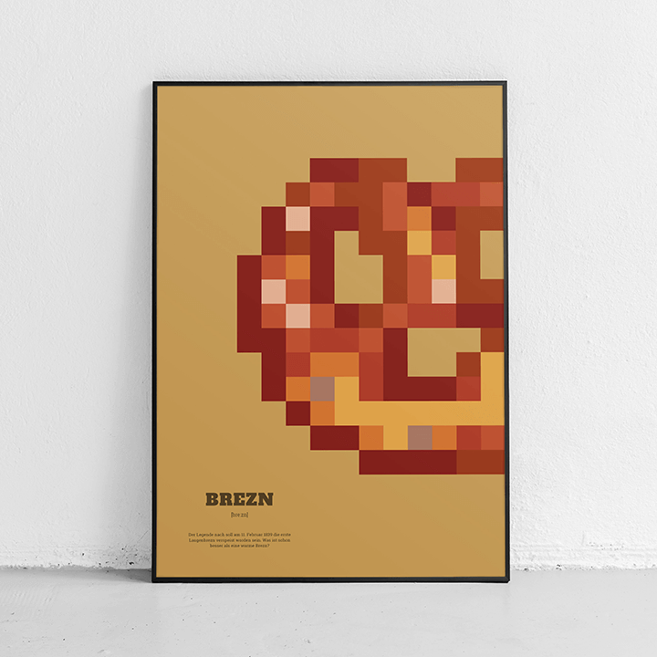 Bavaria Pixel - Edition Bayerisches Lebensgefühl - Brezn