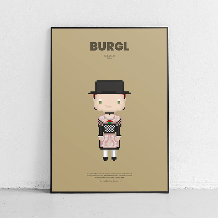 Bavaria Pixel - Edition Bayerische Tracht - Burgl