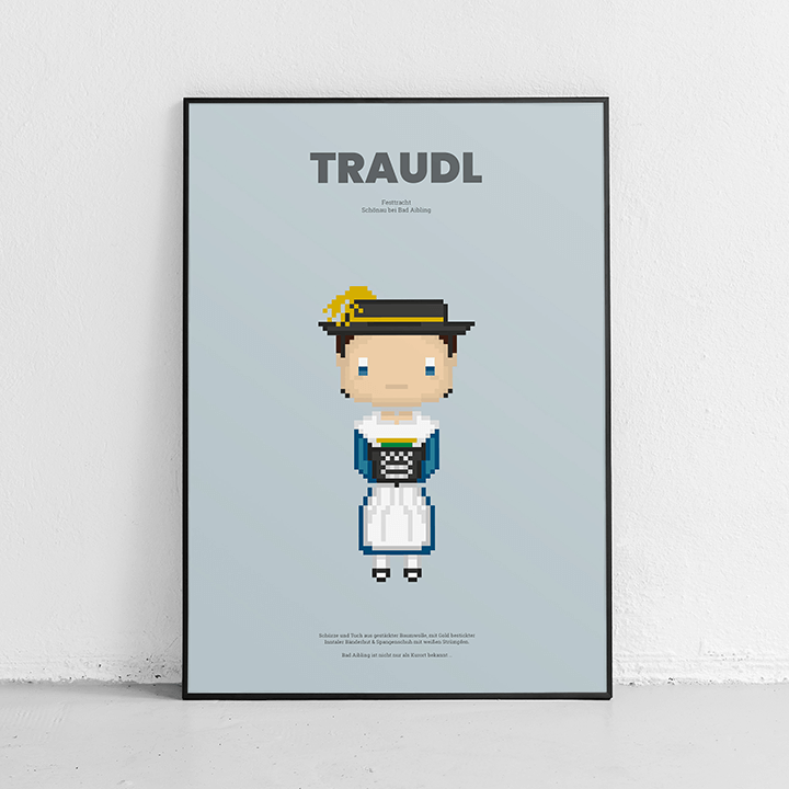 Bavaria Pixel - Edition Bayerische Tracht - Traudl